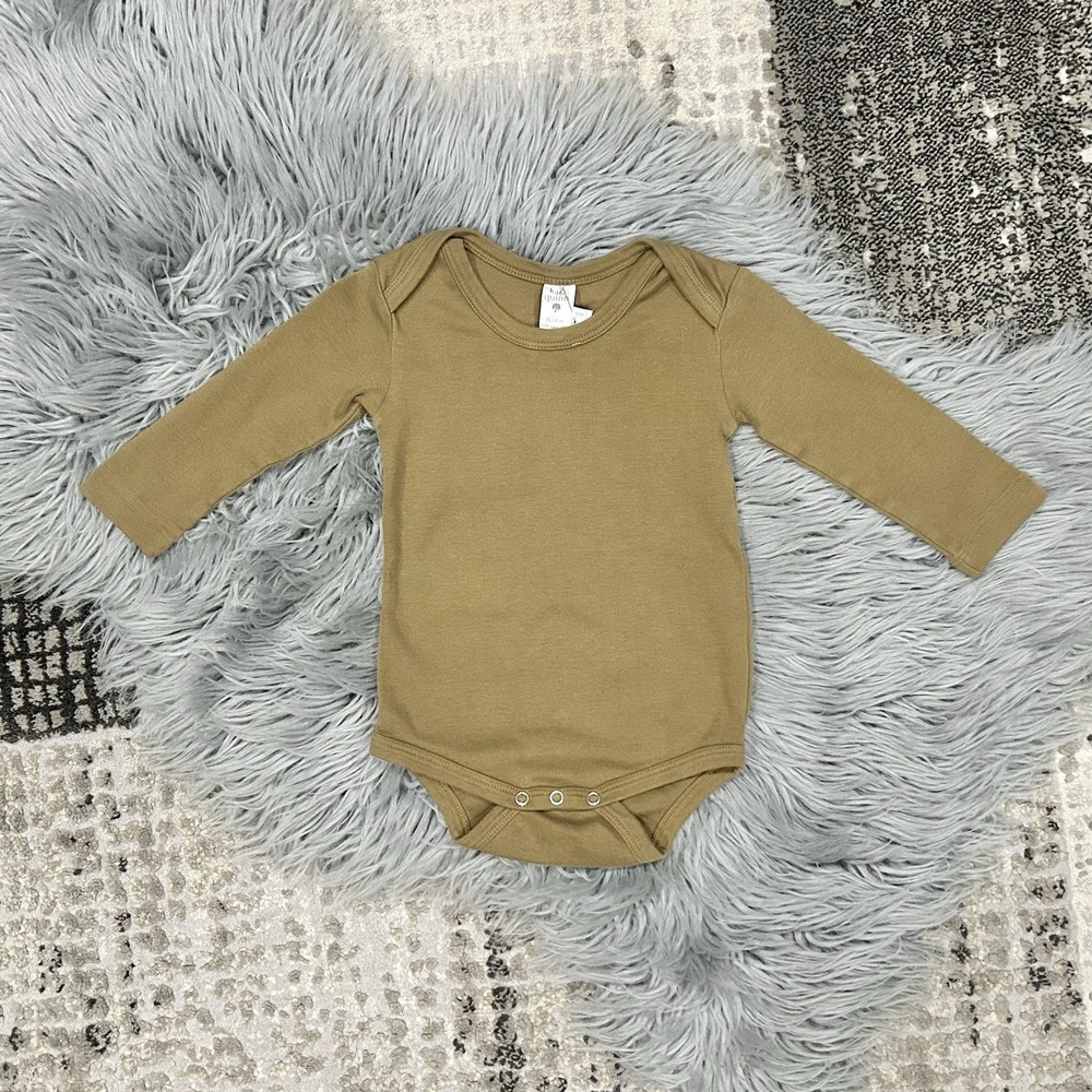 Kate Quinn Baby Long Sleeve Organic Basic Bodysuit Size 18-24 Month